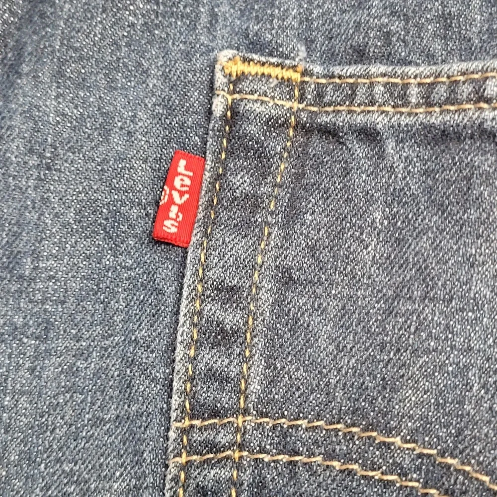 👖Levi's 505 Jeans Mens 40x30 (fits 40x29) Indigo Blue Denim Straight Leg 2016